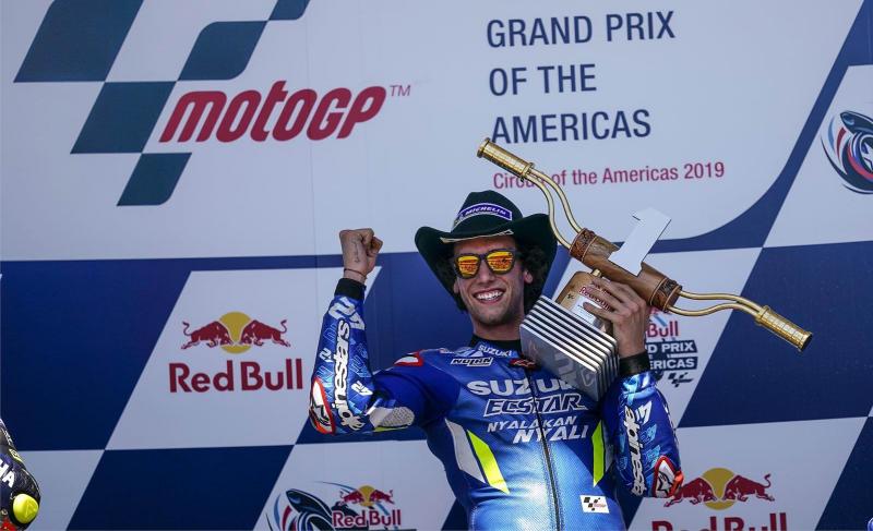 Alex Rins megszakította a Honda sikerszériáját Austinban