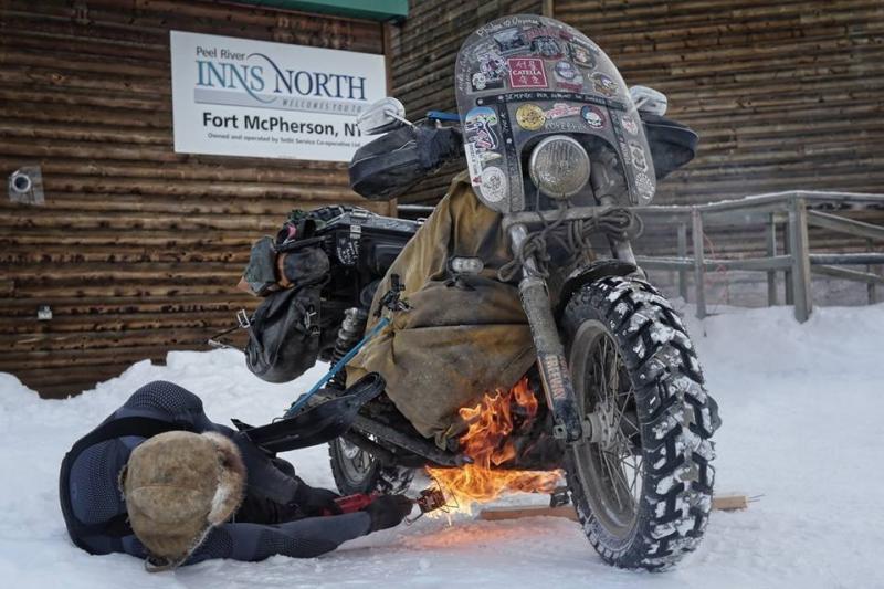 Motorral Szibériába? Mikor, ha nem télen!