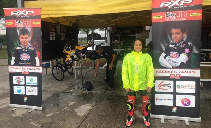 Kecskés Tamás viharos körülmények között húzta a gázt Jesolóban!