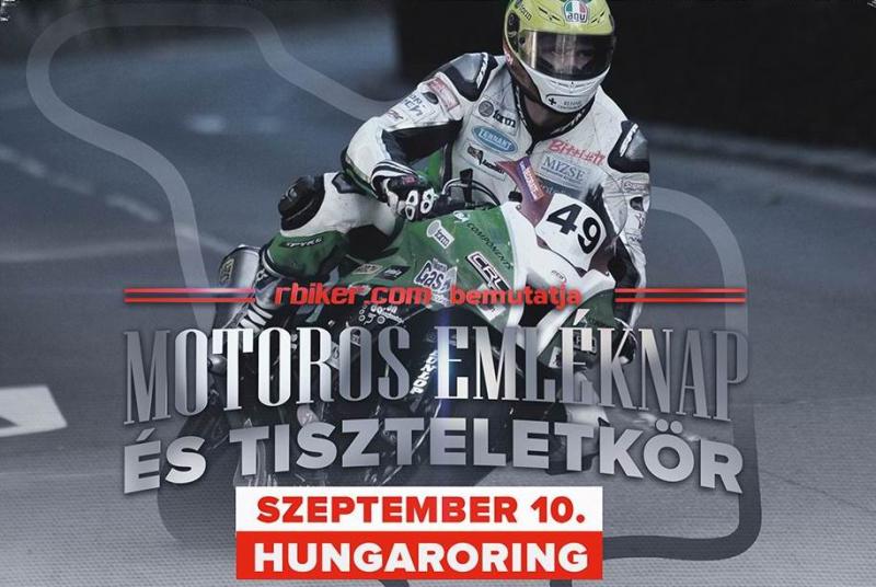 Motoros tiszteletkör a Hungaroringen!