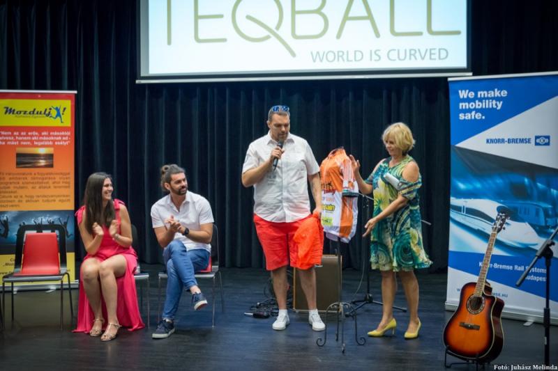 Tandemtúra a látássérültekért a Balaton körül - Horváth Lajossal