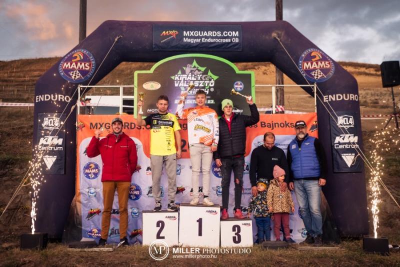 Szenzációs váci motoros siker: Liszka Roland 2021 endurocross magyar bajnoka!