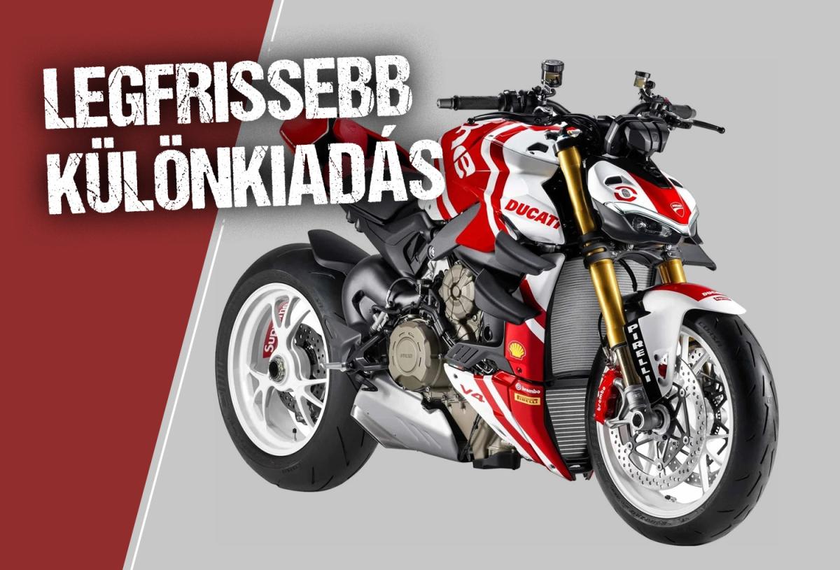 Ehhez sem a Ducati ragaszkodott, de hülyék lettek volna kihagyni