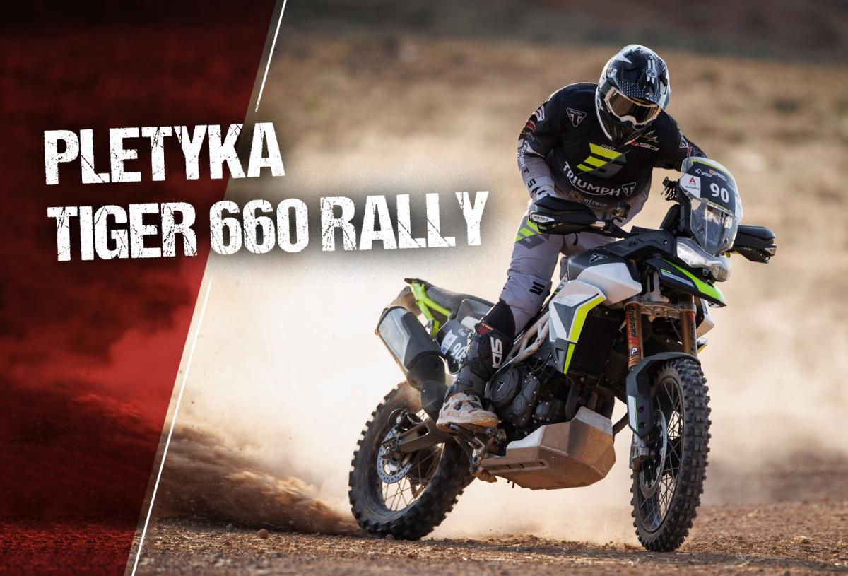 Több üres pletykánál: jön a Triumph Tiger 660 Rally