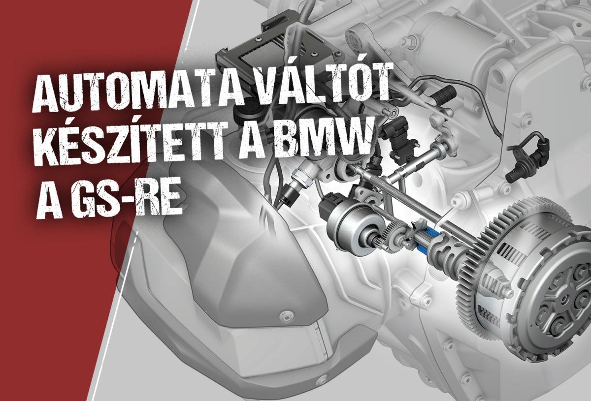 Automata váltót mutatott be a BMW az R 1300 GS-hez