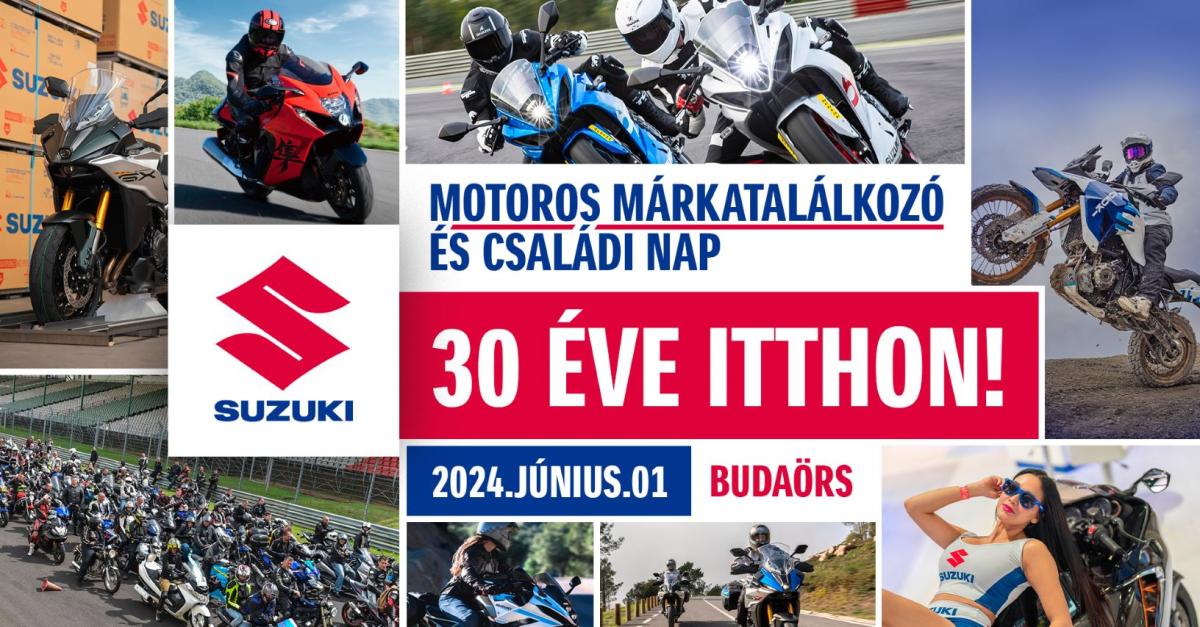 Programajánló: Suzuki Motoros Márkatalálkozó