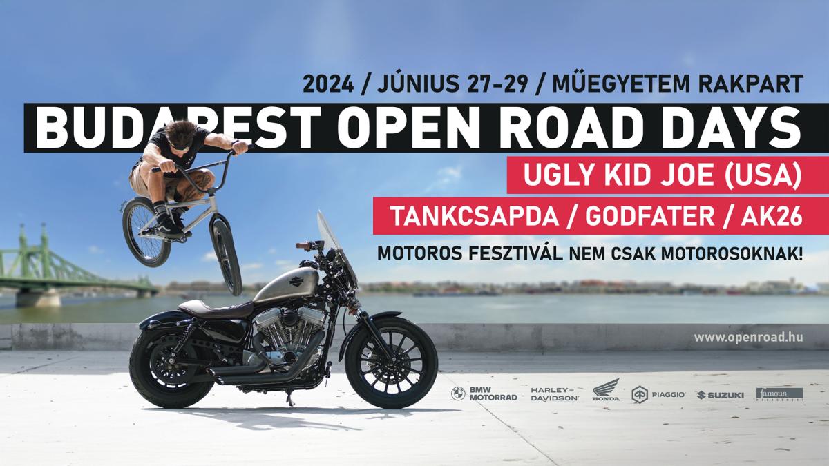 Ugly Kid Joe, Tankcsapda és még sokan mások a zenei, motoros fesztiválon.