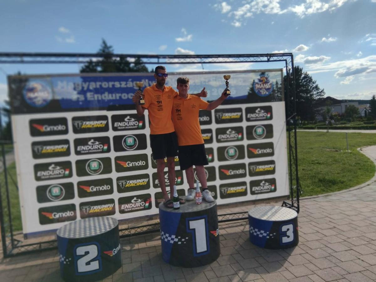 Értékes tapasztalatokkal gazdagodott a Laller Racing a szlovákiai Enduro Kupán
