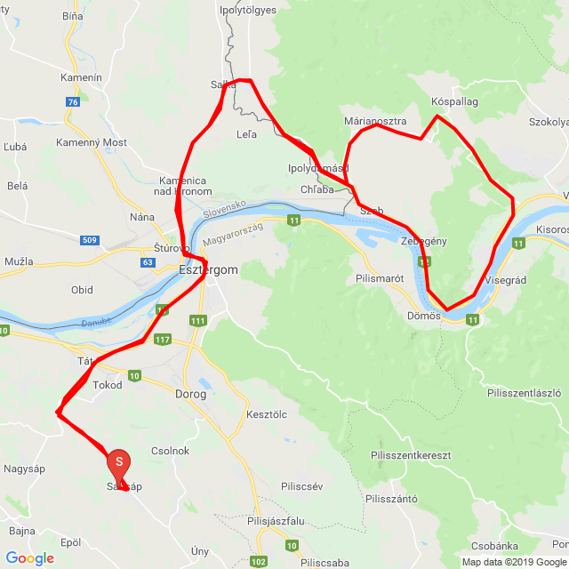 Nome della gita: 20190308_111403<br>Motorista: Malárik Tamás<br>Partenza: 2019.03.08.<br>Distanza: 121.086 km<br>Velocità media: 64 km/h<br> 20190308_111403