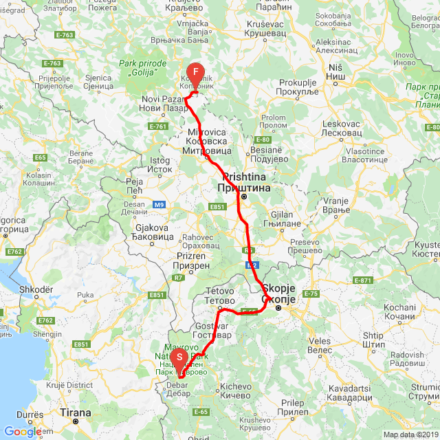 20190628_Galicnik to Kopaonik