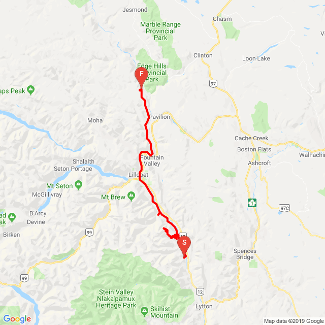 20190710_under Stein Mountain to opposite Edge Hills Park