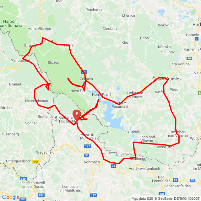 Krumau-Obermoldau-Schöneben
