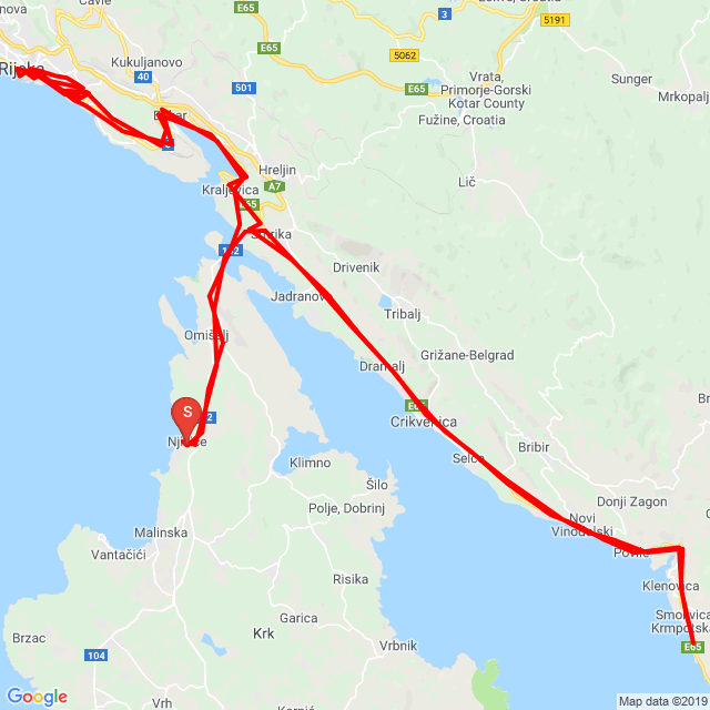 Krk-Rijeka-Novi