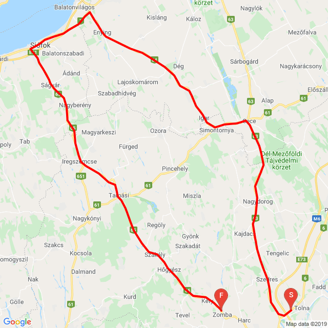 Nom du voyage: 20191016_095613<br>Motard: Viktor Szőke<br>Départ: 2019.10.16.<br>Distance: 175.573 km<br>Vitesse moyenne: 83 km/h<br> 20191016_095613