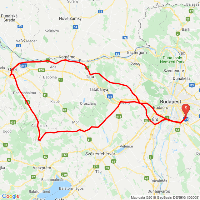 Nome della gita: 20191020<br>Motorista: Zoltán<br>Partenza: 2019.10.20.<br>Distanza: 342.907 km<br>Velocità media: 72 km/h<br> 20191020