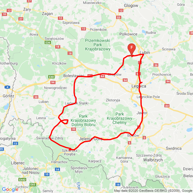 Sudety tour.