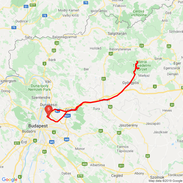 Útvonal neve: 20191027_110005<br>Motoros: Balázs Sipos<br>Indulás: 2019.10.27.<br>Távolság: 214.226 km<br>Átlagsebesség: 68 km/h<br> 20191027_110005