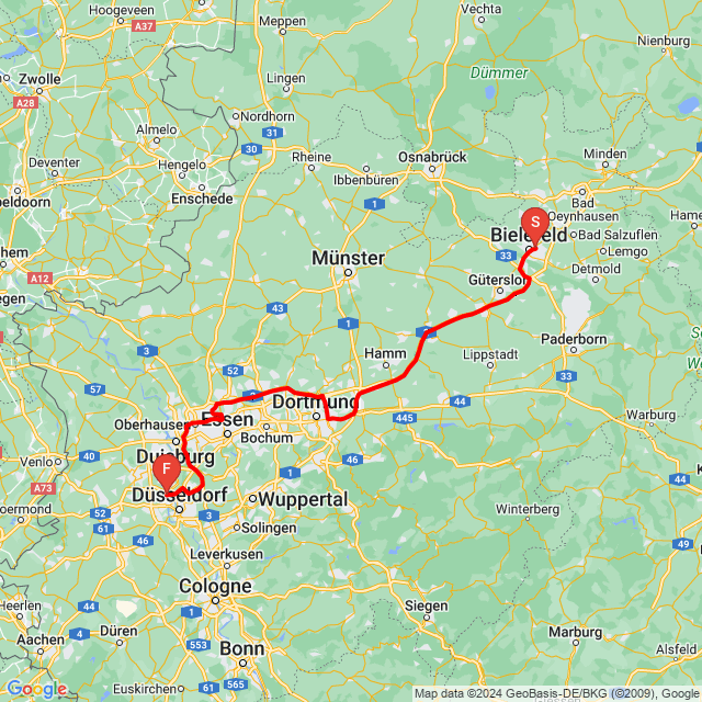 Útvonal neve: Düsseldorf hin<br>Motoros: Bauer Ede<br>Indulás: 2019.11.06.<br>Távolság: 207.318 km<br>Átlagsebesség: 73 km/h<br> Düsseldorf hin