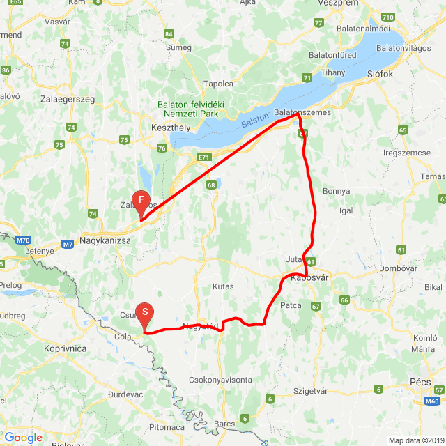 Útvonal neve: 20191105_113258<br>Motoros: Keszericze István<br>Indulás: 2019.11.05.<br>Távolság: 124.923 km<br>Átlagsebesség: 80 km/h<br> 20191105_113258