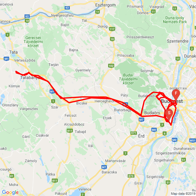 Útvonal neve: 20191104_220823<br>Motoros: Mihi<br>Indulás: 2019.11.04.<br>Távolság: 238.458 km<br>Átlagsebesség: 41 km/h<br> 20191104_220823