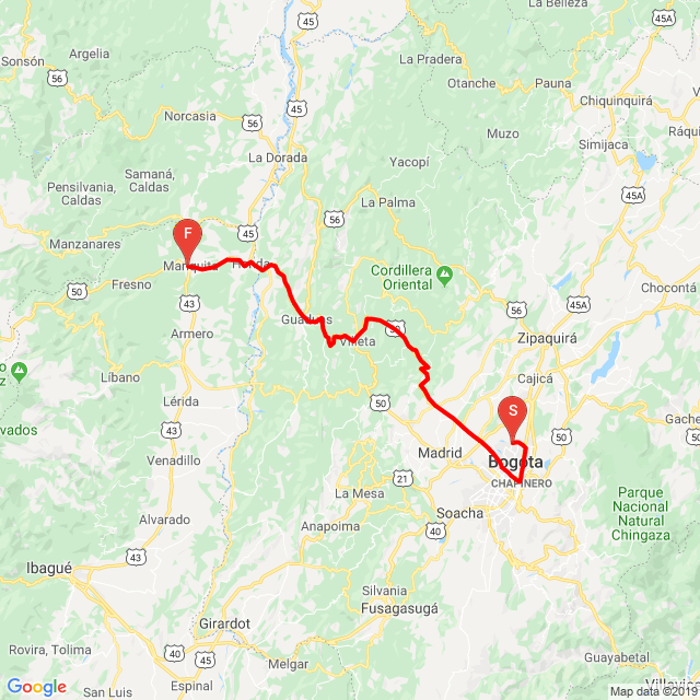 Útvonal neve: 20191106_074219<br>Motoros: Luis Valderrama Muñoz<br>Indulás: 2019.11.06.<br>Távolság: 190.638 km<br>Átlagsebesség: 52 km/h<br> 20191106_074219