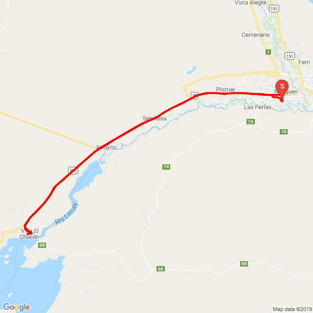 escapada al Chocon y vuelta a Neuquen 