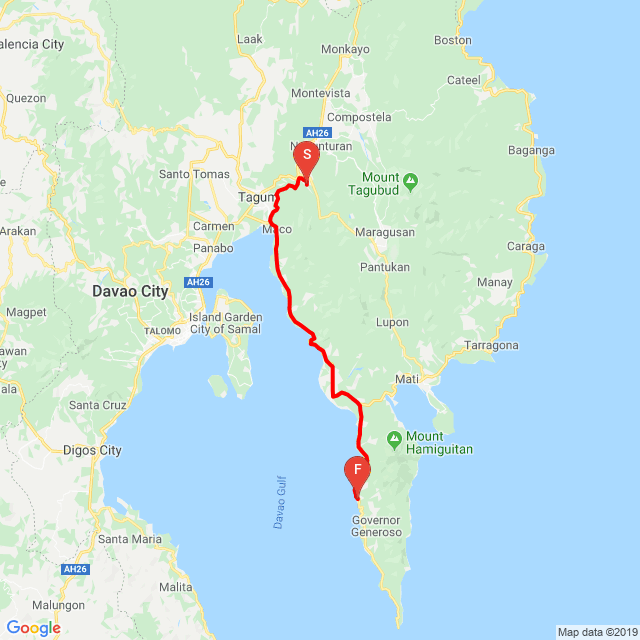 Mawab to Tibanban, GovGen