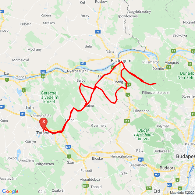 20191113 Kanyargás Dobogókőre.