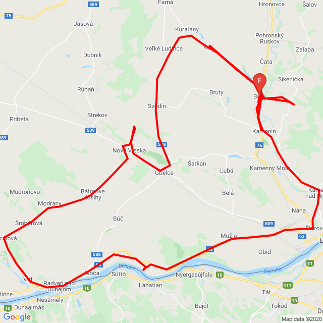 Name of route: Karvai kilátó<br>Biker's name: Krisztián Varga<br>Start: 2020.04.07.<br>Distance: 153.925 km<br>Average speed: 60 km/h<br> Karvai kilátó