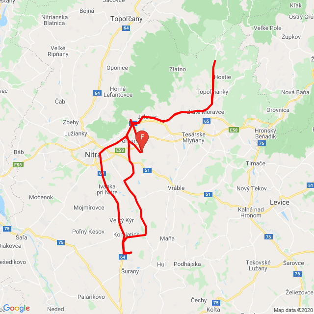 Name der Route: 20200426_105155<br>Motorfahrer: Robert Gyepes<br>Abfahrt: 2020.04.26.<br>Distanz: 128.731 km<br>Durchschnittsgeschwindigkeit: 63 km/h<br> 20200426_105155