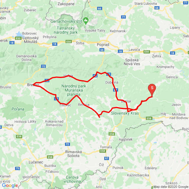 Name der Route: 20190524_092536<br>Motorfahrer: Bosto<br>Abfahrt: 2019.05.24.<br>Distanz: 245.837 km<br>Durchschnittsgeschwindigkeit: 57 km/h<br> 20190524_092536