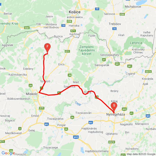 Name of route: 20200430_165147<br>Biker's name: Benjamin Garai<br>Start: 2020.04.30.<br>Distance: 118.242 km<br>Average speed: 77 km/h<br> 20200430_165147