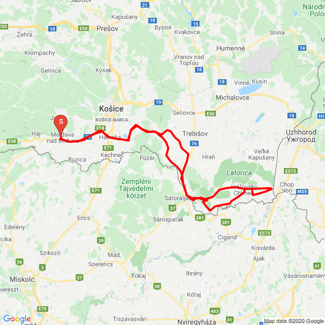 Name of route: 20200517_130026<br>Biker's name: Miroslav Kcsr<br>Start: 2020.05.17.<br>Distance: 265.681 km<br>Average speed: 69 km/h<br> 20200517_130026