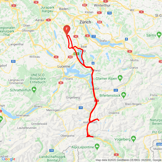 Muri-Gotthardpass-Oberalppass