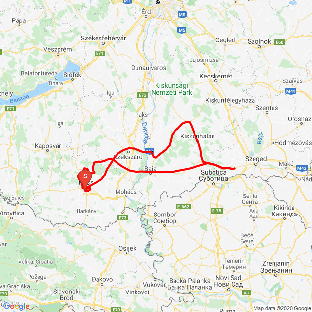 Name of route: 20200523_103829<br>Biker's name: Kallós András<br>Start: 2020.05.23.<br>Distance: 386.601 km<br>Average speed: 77 km/h<br> 20200523_103829