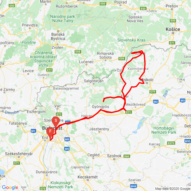 Name of route: Kár lett volna diszidálni<br>Biker's name: Várfalvi János<br>Start: 2020.05.23.<br>Distance: 638.916 km<br>Average speed: 87 km/h<br> Kár lett volna diszidálni