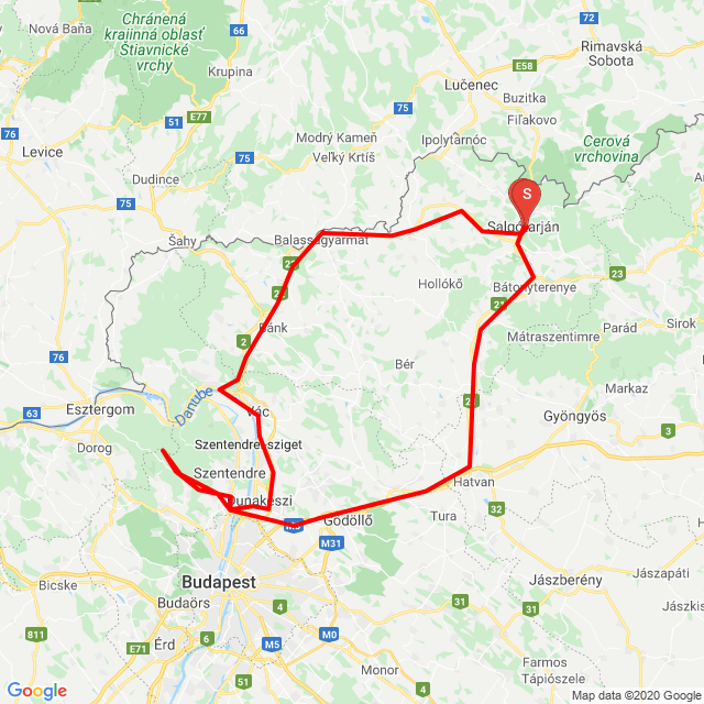 Nom du voyage: 20200606_095004<br>Motard: Szikoráné Czibilka Zsanett<br>Départ: 2020.06.06.<br>Distance: 295.524 km<br>Vitesse moyenne: 62 km/h<br> 20200606_095004