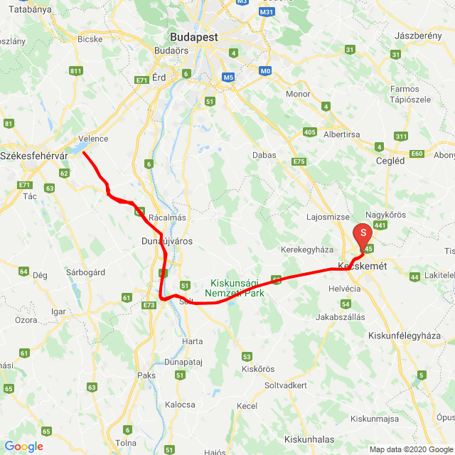 Nom du voyage: 20200606_090040<br>Motard: Andras Karacsonyi<br>Départ: 2020.06.06.<br>Distance: 243.086 km<br>Vitesse moyenne: 75 km/h<br> 20200606_090040