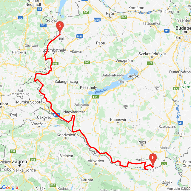 Magyarország határai túra 3 nap