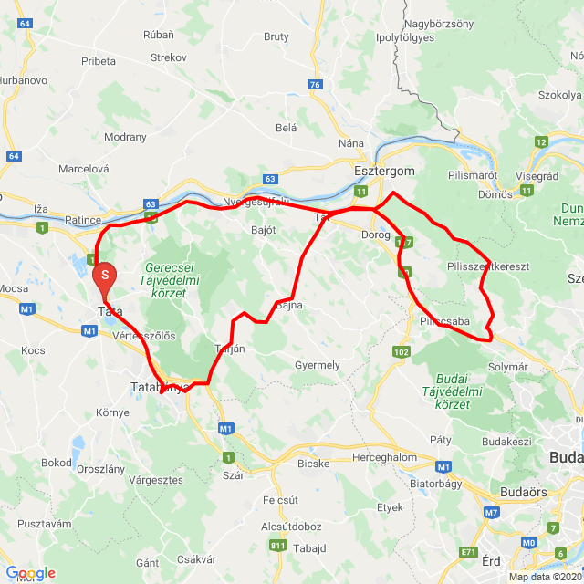 Name of route: 20200912_152927 Marcipános<br>Biker's name: Jeges Zoltán<br>Start: 2020.09.12.<br>Distance: 154.93 km<br>Average speed: 61 km/h<br> 20200912_152927 Marcipános