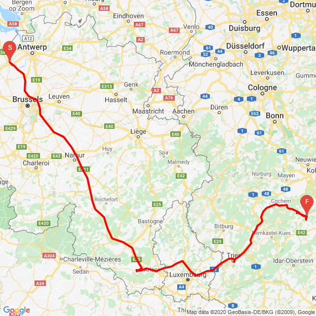 Name of route: wyjazd do Niemiec 18-20-09-2020<br>Biker's name: Łysy<br>Start: 2020.09.18.<br>Distance: 507.147 km<br>Average speed: 67 km/h<br> wyjazd do Niemiec 18-20-09-2020