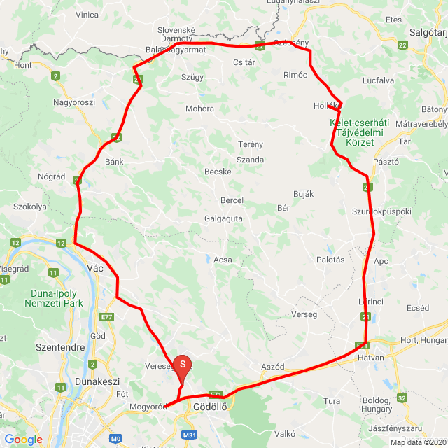 Name of route: 20200920_153743<br>Biker's name: Ármin Dressel<br>Start: 2020.09.20.<br>Distance: 177.05 km<br>Average speed: 79 km/h<br> 20200920_153743