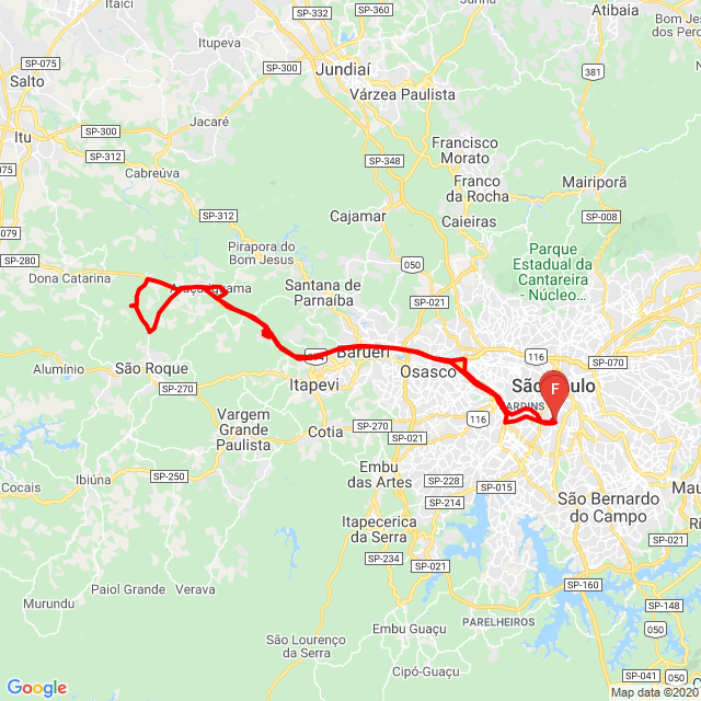Name of route: 20201212_072617<br>Biker's name: Antonio Ibiraman Bmx<br>Start: 2020.12.12.<br>Distance: 149.98 km<br>Average speed: 65 km/h<br> 20201212_072617