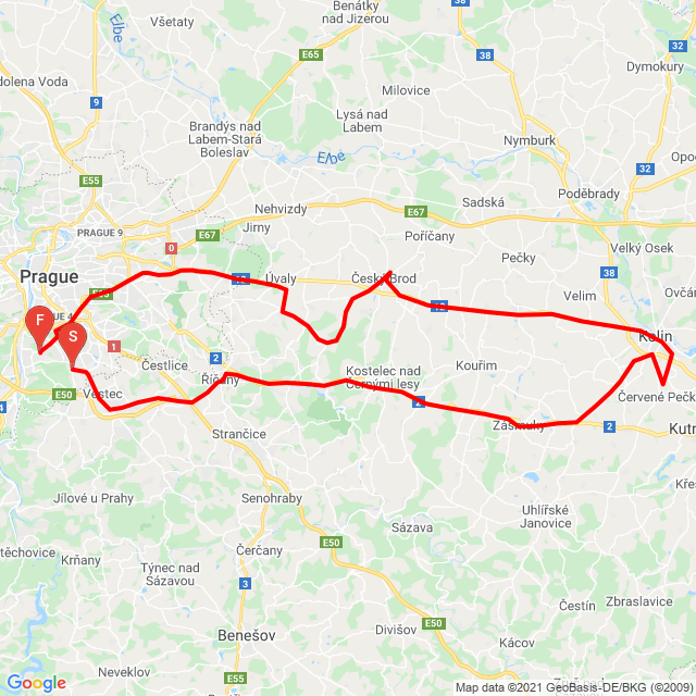 Kolín a Český Brod