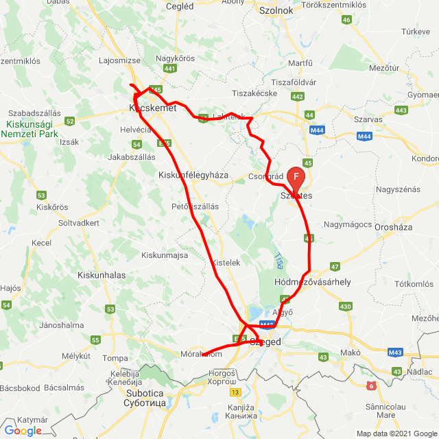 Name of route: 20210425_110310<br>Biker's name: Csaba Vizi<br>Start: 2021.04.25.<br>Distance: 303.899 km<br>Average speed: 89 km/h<br> 20210425_110310