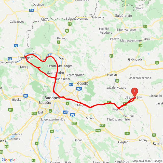 Name of route: 20210425_112722<br>Biker's name: Molnár Zoltán<br>Start: 2021.04.25.<br>Distance: 283.286 km<br>Average speed: 60 km/h<br> 20210425_112722