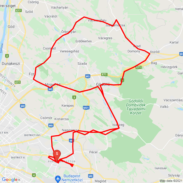 Name of route: 20210508_131351<br>Biker's name: Gyula Hábenczius<br>Start: 2021.05.08.<br>Distance: 125.101 km<br>Average speed: 51 km/h<br> 20210508_131351