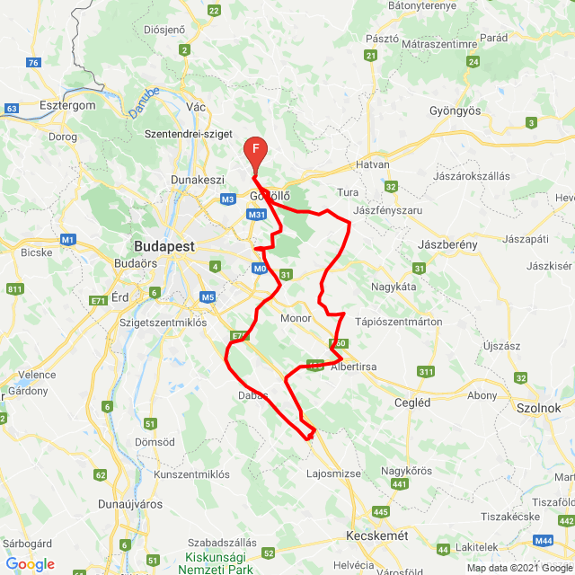 Nombre de la trayectoria: Szülőfalumban...<br>Motociclista: Orbán István<br>Salida: 2021.05.26.<br>Distancia: 207.059 km<br>Velocidad media: 51 km/h<br> Szülőfalumban...