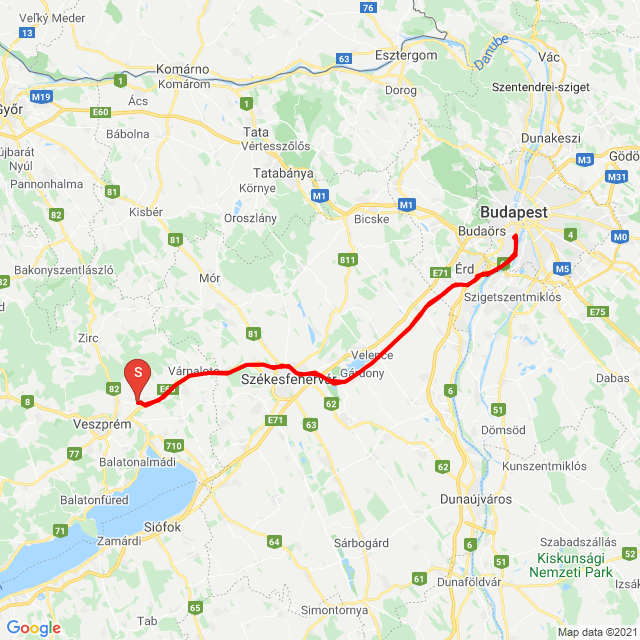 Nome della gita: 20210603_Mirekmotor Budapest<br>Motorista: Laca<br>Partenza: 2021.06.03.<br>Distanza: 204.552 km<br>Velocità media: 81 km/h<br> 20210603_Mirekmotor Budapest