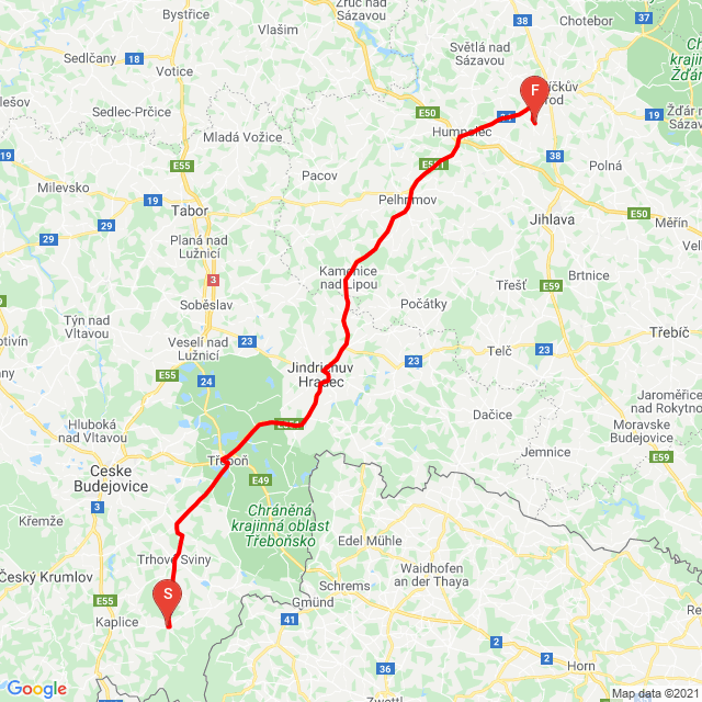 Nome della gita: 20210603_145048<br>Motorista: Milan Bohuslav<br>Partenza: 2021.06.03.<br>Distanza: 140.199 km<br>Velocità media: 80 km/h<br> 20210603_145048